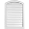 Ekena Millwork Arch Top Surface Mount PVC Gable Vent w/ 2"W x 2"P Brickmould Sill Frame, 22"W x 30"H GVPAR22X3003SN - alternate 1